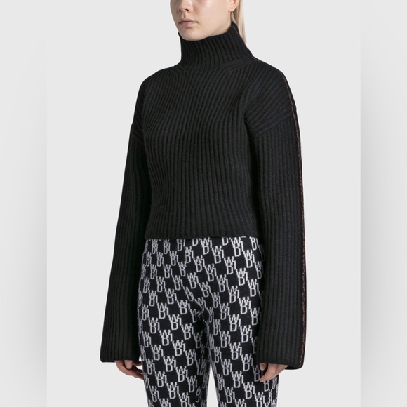 Acne studios ripped turtleneck sweater - Picture 1 of 4